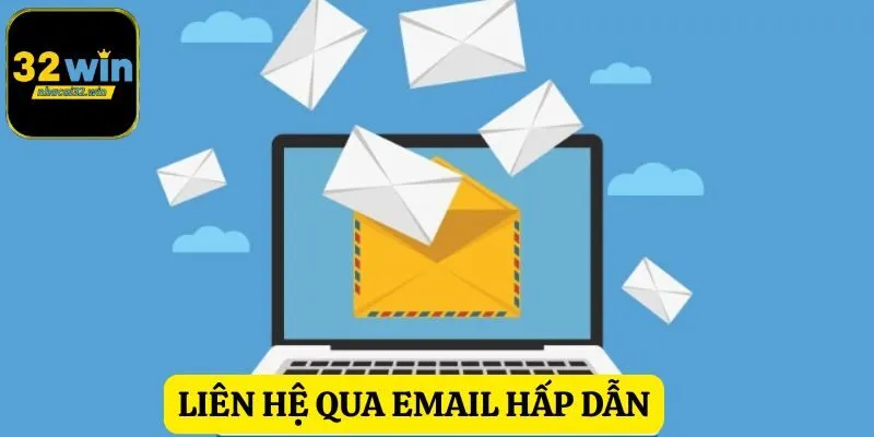 Bạn có thể chọn kết nối nhà cái qua email