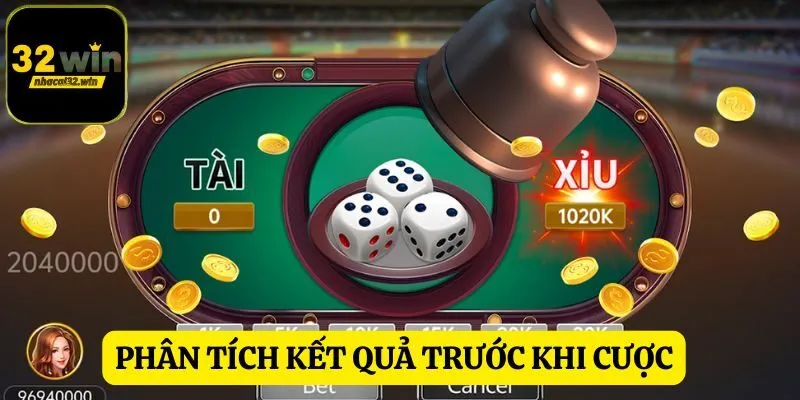Cần phân tích kết quả Tài Xỉu để tăng tiền lời cao khi tham gia game